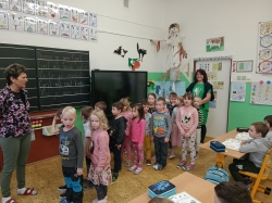 Návštěva 1.třídy ZŠ